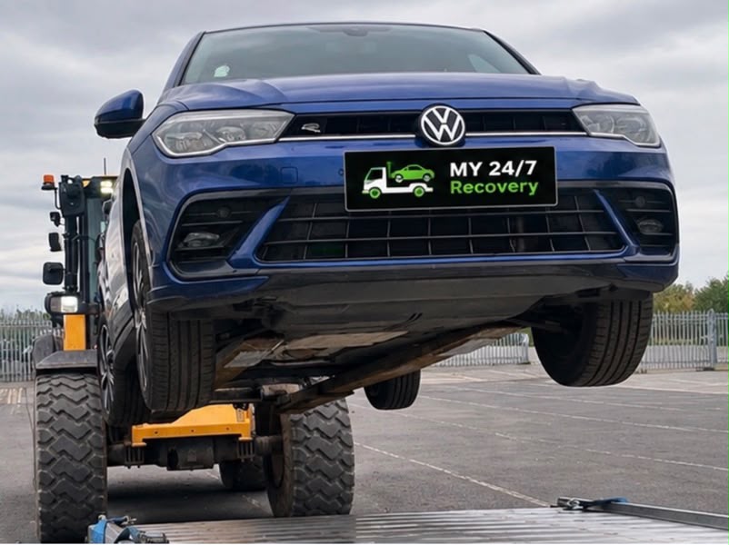 Vehicle collection from Copart Sandtoft by MY 24/7 Recovery